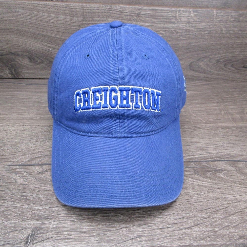 Creighton Blue Jays Hat Cap Mens Strapback Blue NCAA Basketball College Baseball